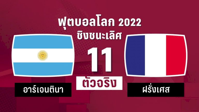 รายชื่อ-11-ตัวจริง-ฟุตบอลโลก-2022-อาร์เจนตินา-พบ-ฝรั่งเศส-18-ธค.65