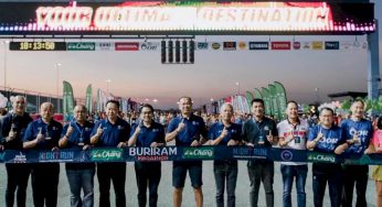 ยามาฮ่า ร่วมปล่อยขบวนนักวิ่งรายการ บุรีรัมย์ มาราธอน 2023
